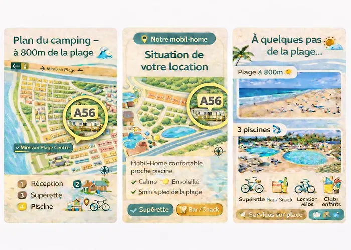Mobilhome Le Serenité - La Hébergement de vacances