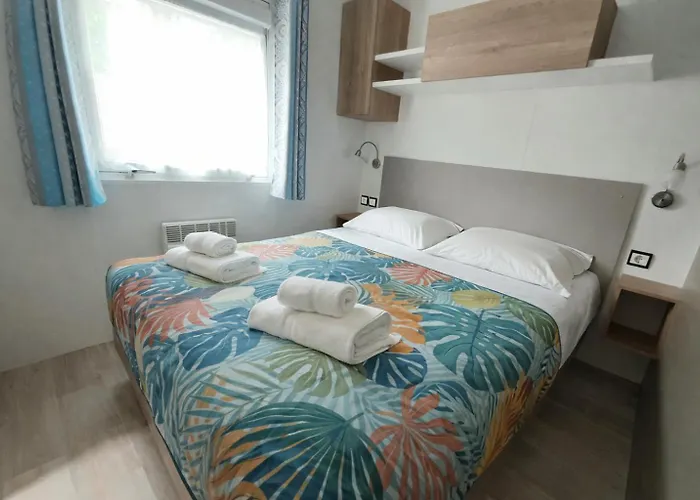 Mobilhome Le Serenité - La Hébergement de vacances Mimizan-Plage
