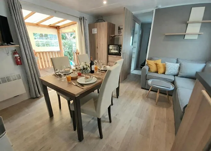 Сasa de vacaciones Mobilhome Le Serenité - La Mimizan-Plage